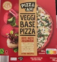 Zuckermenge drin Pizza 'ah