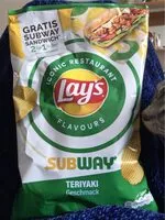 Cantidad de azúcar en Subway Terriyaki Geschmack
