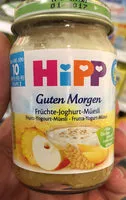 चीनी की मात्रा Guten Morgen Fruits-Yogourt-Müesli