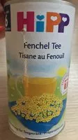 Zuckermenge drin Tee Fenchel - Tisane au Fenouil