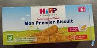 入っている砂糖の量 Mon premier biscuit