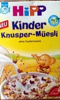 Kindermüsli ab 15 monat