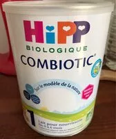 Sucre et nutriments contenus dans Hipp