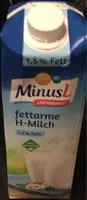 Sucre et nutriments contenus dans Minusl