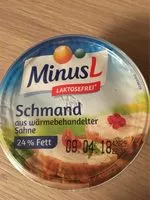 İçindeki şeker miktarı Minus L creme fraiche