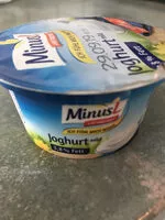 Cantidad de azúcar en Minus l joghurt