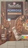 入っている砂糖の量 Porridge Schokolade
