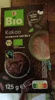 Amount of sugar in Kakao schwach entölt Bio