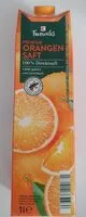 Suhkru kogus sees Premium Orangensaft Direktsaft
