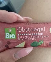 चीनी की मात्रा Bio Obstriegel Banane-Erdbeer