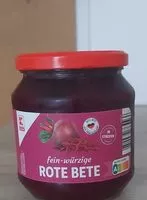 Sokerin määrä sisällä Rote Bete