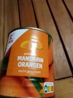 Suhkru kogus sees Mandarin Orangen