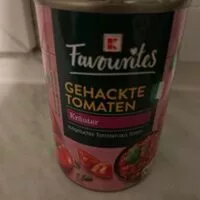 Suhkru kogus sees Gehackte Tomaten