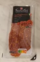 चीनी की मात्रा Salami Spianata Piccante