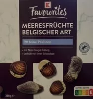 Suhkru kogus sees Meeresfrüchte Belgischer Art