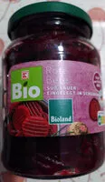 Zuckermenge drin Rote Beete