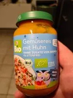 चीनी की मात्रा Gemüsereis mit Huhn