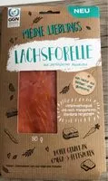 İçindeki şeker miktarı Lachsforelle