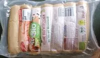 入っている砂糖の量 Vegane Bratwürstchen Bio