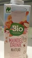 入っている砂糖の量 Mandel drink natur