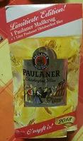 Sucre et nutriments contenus dans Paulaner munchen