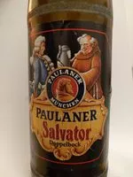 Sucre et nutriments contenus dans Paulaner brauerei munchen