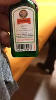 Zucker und Nährstoffe drin Jagermeister