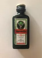 入っている砂糖の量 Botella Jagermeister 0,02L