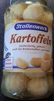 Sokerin määrä sisällä Kartoffeln Stollenwerk küchenfertig
