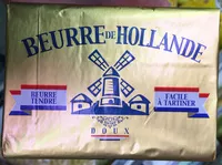 Sucre et nutriments contenus dans Beurre de hollande