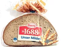 Zuckermenge drin Harry 1688 Unser Mildes (Weizenmischbrot)