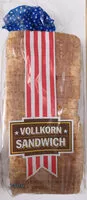 Amount of sugar in Vollkorn Sandwich