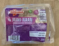 İçindeki şeker miktarı Mini-Naan