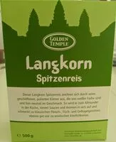 Cantidad de azúcar en Golden Temple Langkorn Spitzenreis