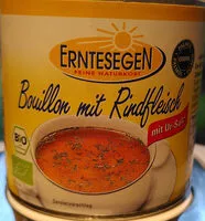 Zuckermenge drin Bouillon mit Rindfleisch