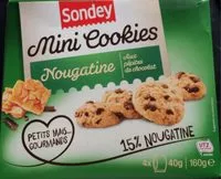 Quantité de sucre dans Mini Cookies Nougatine aux Pépites de Chocolat