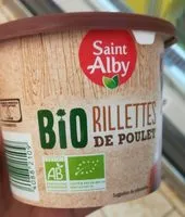 İçindeki şeker miktarı Rillettes de poulet bio