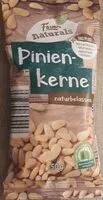 Quantité de sucre dans Pinienkerne, naturbelassen