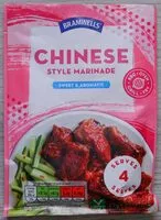 Quantité de sucre dans Chinese Style Marinade