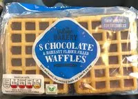 入っている砂糖の量 Chocolate & hazelnut flavour filled waffles