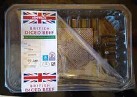 Cantidad de azúcar en British Diced Beef