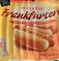 Количество сахара в Frankfurters