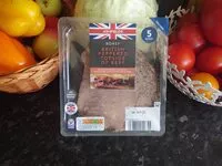 Cantidad de azúcar en Roast British Peppered Topside of Beef