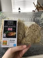 Cantidad de azúcar en Garlic and herb pork schnitzel