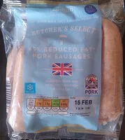Cantidad de azúcar en 45% Reduced Fat Pork Sausages (8)