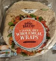入っている砂糖の量 Tortilla wraps wholemeal