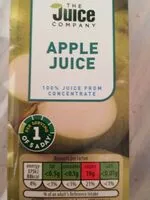 入っている砂糖の量 Apple juice