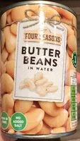 Butter beans in water