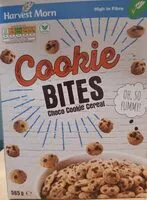 Suhkru kogus sees Cookie bites