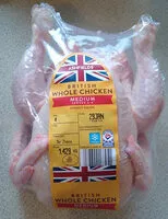 Cantidad de azúcar en British Whole Chicken (Medium)